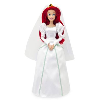 Disney Store Ariel Wedding Doll, The Little Mermaid