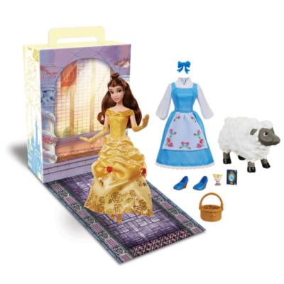 Beauty and the beast barbie store set