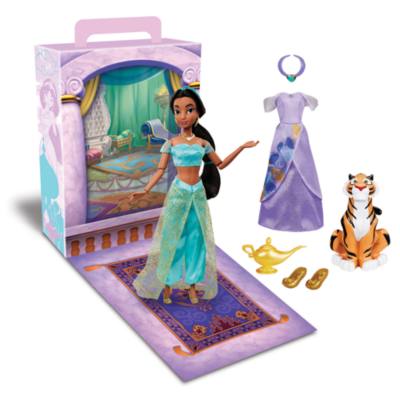 Disney Princess Jasmine Doll con outfit, scarpe e accessori, ispirati a  disneys Aladdin Fabbricazione reale, giocattoli