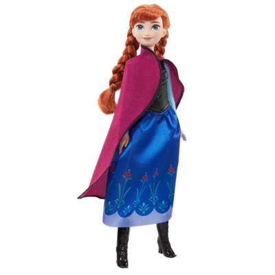 Bambola moda Anna Frozen Principesse Disney Mattel