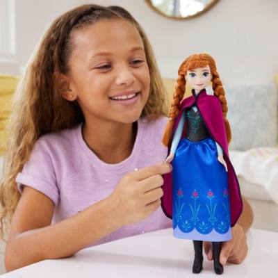 Bambola moda Anna Frozen Principesse Disney Mattel