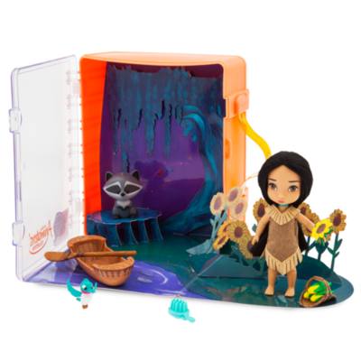 Disney Store Pocahontas Mini Doll Playset, Disney Animators' Collection