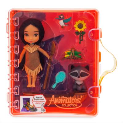 Disney Store Pocahontas Mini Doll Playset, Disney Animators' Collection