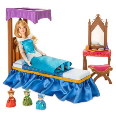 Disney Store - Dornr&ouml;schen - Prinzessin Aurora - Schlafzimmer-Spielset