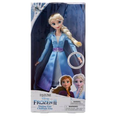 Disney Store Poupee Musicale Elsa La Reine Des Neiges 2 Shopdisney