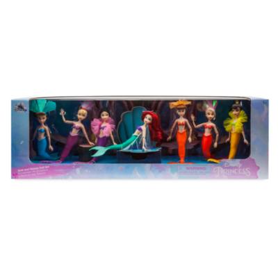 Ariel and Sisters Dolls, Set of 7