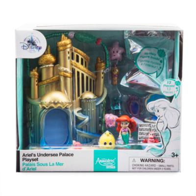 Ariel's Undersea Palace Playset, Disney Animators' Collection Littles
