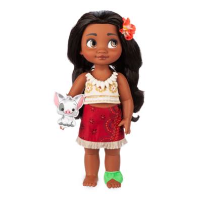 Ensemble de jeu Coffret Mini Poupée Vaiana Animators Collection Disney  Store Pop Up Environnement valise