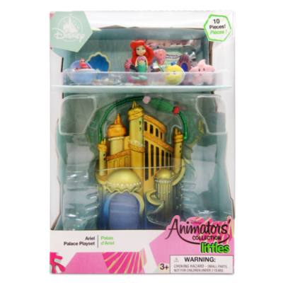 Set juego palacio de Ariel, colecci&oacute;n Littles, Disney Animators,