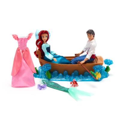 the little mermaid ariel and eric boat