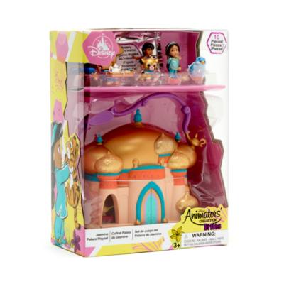 Disney Store Princess Jasmine Palace Playset, Disney Animators' Collection Littles