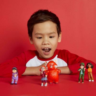 Disney Store Turning Red Mini Doll Playset