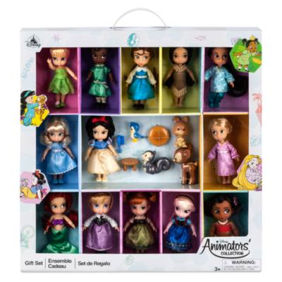 Disney Store - Disney Animators' Collection - Geschenkset mit Minipuppen