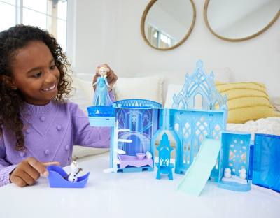 Mattel Disney Frozen Storytime Stackers Elsa's Ice Palace Playset