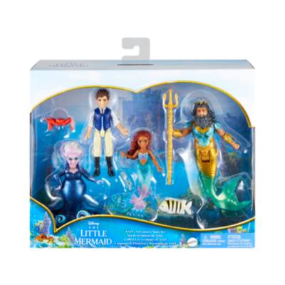 Set di personaggi Le avventure di Ariel La Sirenetta Mattel