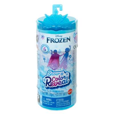 Mattel - Die Eisk&ouml;nigin - V&ouml;llig unverfroren - Snow Colour Reveal - Puppen mit 6 &Uuml;berraschungen