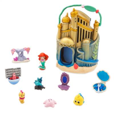 Disney Store Micro set da gioco Ariel, collezione Disney Animators Littles