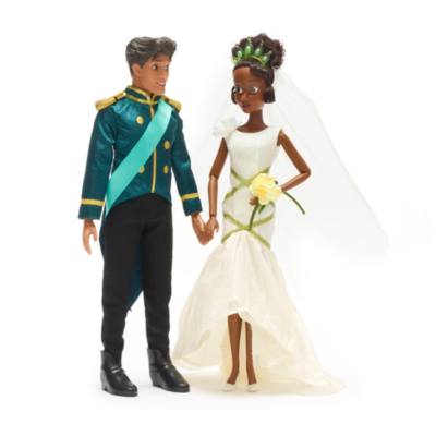 Set di bambole nozze Tiana e Naveen Disney Store