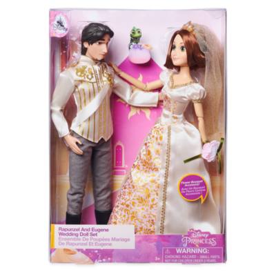 Set mu&ntilde;ecas boda Rapunzel y Eugene, Disney Store
