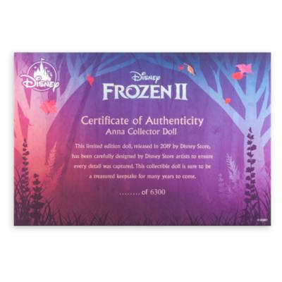 Mu&ntilde;eca edici&oacute;n limitada Anna, Frozen 2,