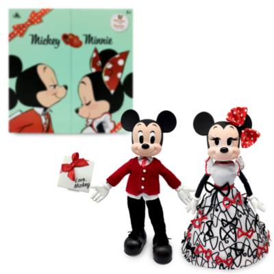 Set mu&ntilde;ecos Mickey y Minnie, edici&oacute;n limitada, Disney Store