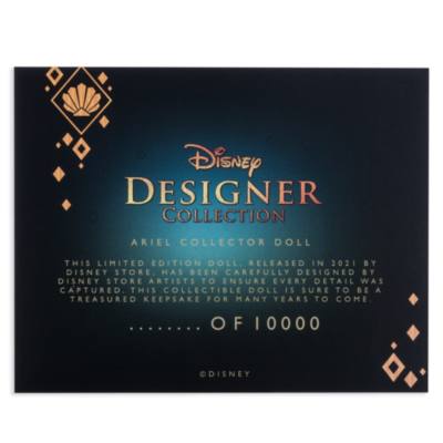 Bambola Ariel Edizione Limitata Collezione Disney Designer Disney Store Shopdisney