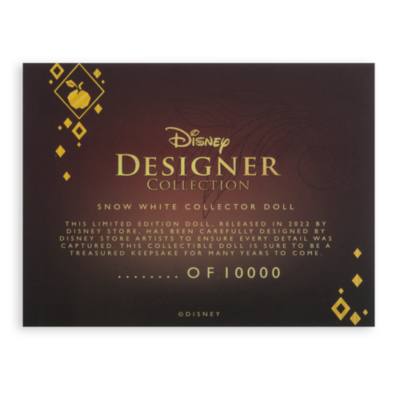 Disney Store Snow White Ultimate Princess Celebration Limited Edition Doll