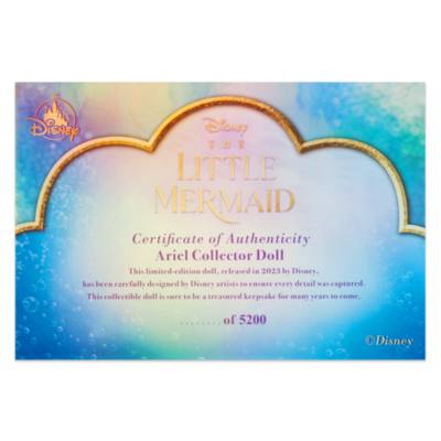 Disney Store Ariel Limited Edition Doll, The Little Mermaid Live Action Film