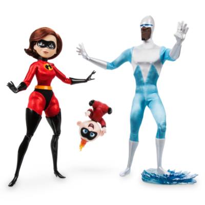 Set mu&ntilde;ecos edici&oacute;n limitada Elastigirl, Jack Jack y Frozono, Los Incre&iacute;bles 2