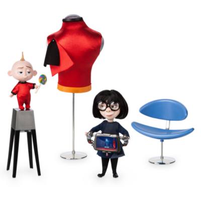 Set de mu&ntilde;ecos Edna y Jack-Jack (edici&oacute;n limitada), Los Incre&iacute;bles 2, Disney Store
