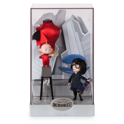 Set de mu&ntilde;ecos Edna y Jack-Jack (edici&oacute;n limitada), Los Incre&iacute;bles 2, Disney Store