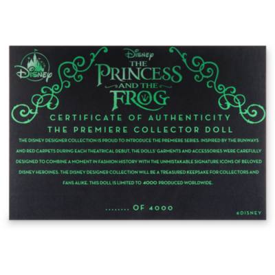 Mu&ntilde;eca Tiana, colecci&oacute;n Disney Designer, Disney Store