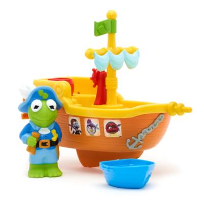 Disney Store Kermit's Pirate Tubtime Cruiser, Muppet Babies
