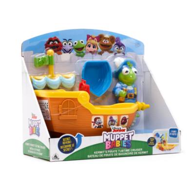 Disney Store Kermit's Pirate Tubtime Cruiser, Muppet Babies