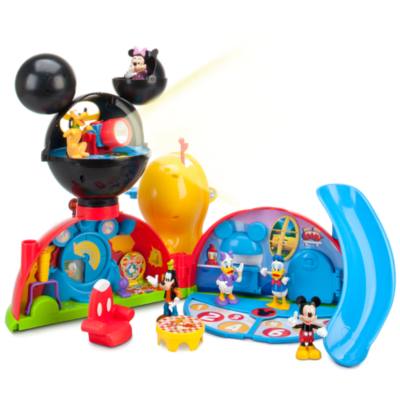 Topolino Pouf Contenitore casa giocattoli poggiapiedi bambini mickey mouse  disney