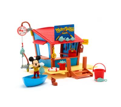 Disney Store Mickey Mouse Tackle Shop Play Set