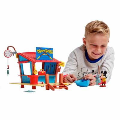 Disney Store Mickey Mouse Tackle Shop Play Set