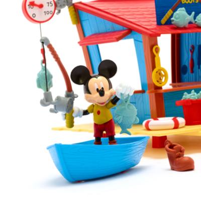 Disney Store Mickey Mouse Tackle Shop Play Set
