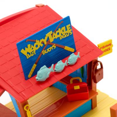 Disney Store Mickey Mouse Tackle Shop Play Set