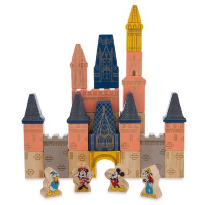 Walt Disney World 50th Anniversary Mickey and Friends Castle Stacking Block Set, Toddlers - From shopDisney