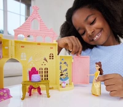 Mattel Disney Princess Storytime Stackers Belle's Castle Playset