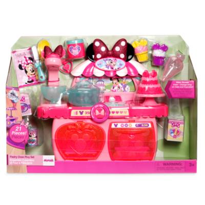 Disney Store Minnie Mouse Toy Pastry Oven Play Set Minnie S Bow Toons Shopdisney