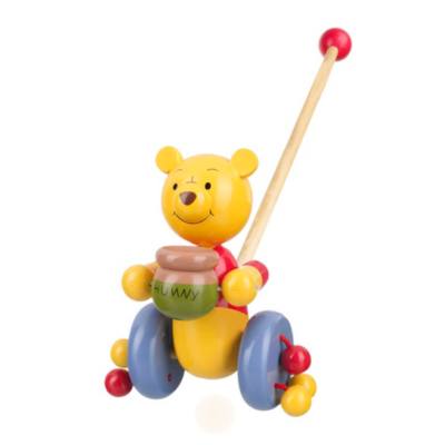 Winnie the Pooh Wooden Push Along Toy
