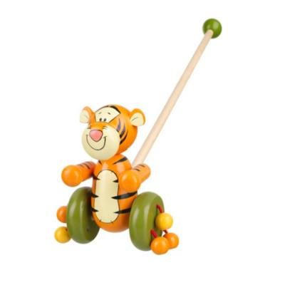Juguete de empuje en madera Tigger