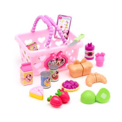 Set juego cesta compra Minnie Mouse, Disney Store