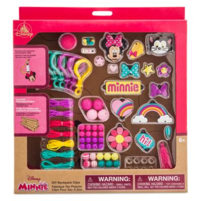 Disney Store SPARK Minnie Mouse DIY Backpack Clips