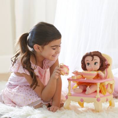 Belle Baby Doll High Chair Set, Disney Animators' Collection