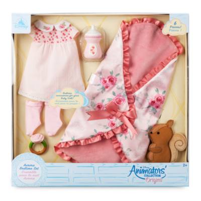 Aurora Baby Doll Bedtime Set, Disney Animators' Collection