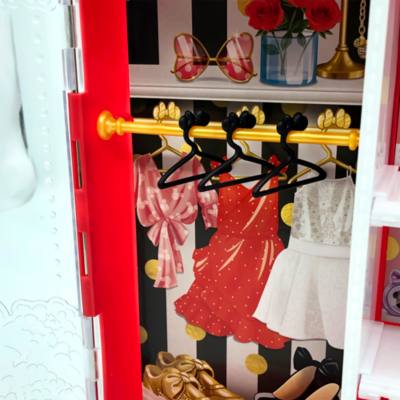 Disney Store Minnie Mouse Doll Holiday Fashion Playset