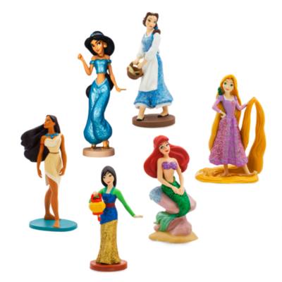 Set de juego de figuritas princesas Disney,